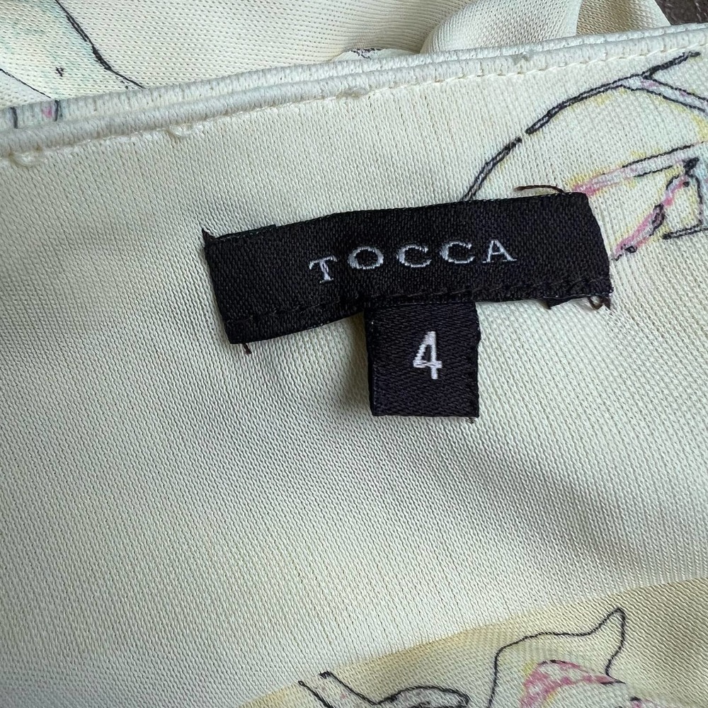 TOCCA Vintage Floral Dress- size 4 - Picture 8 of 15